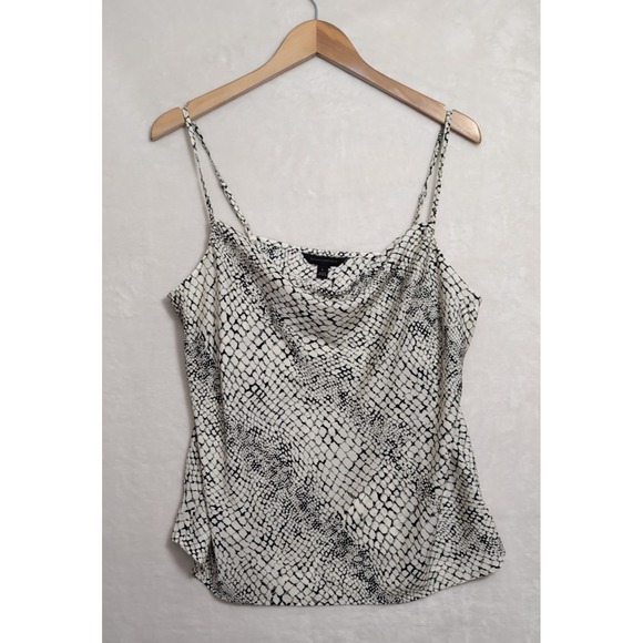 Banana Republic Camisole Tank Top Womens L Snake Print Business Casual Party - Picture 2 of 9